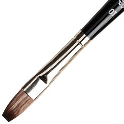 Da Vinci Casaneo XS 986 szintetikus, lapos, rövid nyelű ecset, 10