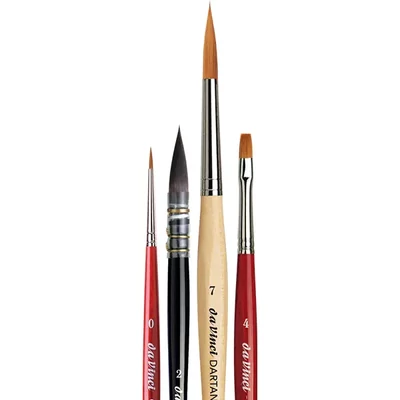 Da Vinci Urban Watercolour Set ecsetkészlet, szintetikus, vegyes, 5 db