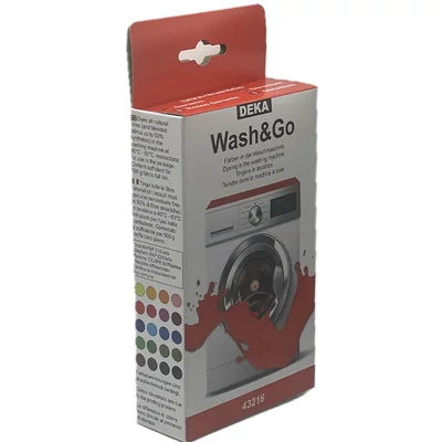 Deka Wash&Go textilfesték mosógéphez - 16 muskátli