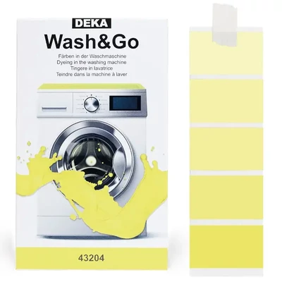 Deka Wash&amp;Go textilfesték mosógéphez - 04 citrom