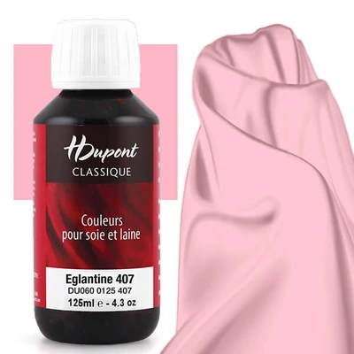 H Dupont Classique gőzfixálós selyemfesték 125 ml - 407 csipkerózsa,  rose hip