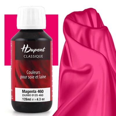 H Dupont Classique gőzfixálós selyemfesték 125 ml - 460 bíborvörös, magenta