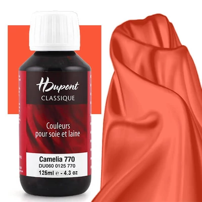 H Dupont Classique gőzfixálós selyemfesték 125 ml - 770 camélia, camelia