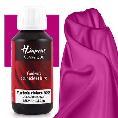 H Dupont Classique gőzfixálós selyemfesték 125 ml - 922 fukszia-viola, fuchsia violace
