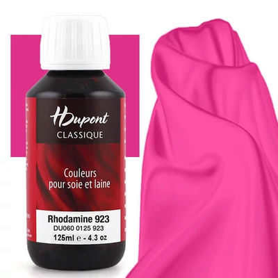 H Dupont Classique gőzfixálós selyemfesték 125 ml - 923 rhodamine rózsaszín