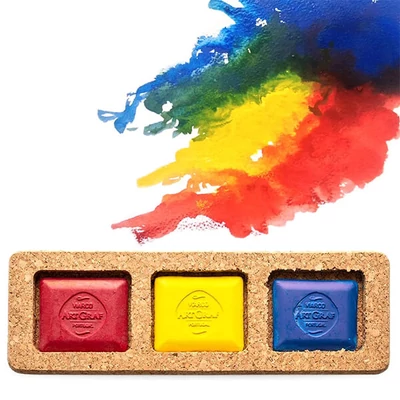 Viarco ArtGraf Tailor Shape akvarellkréta készlet - Primary colors