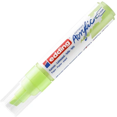 edding 5000 akril marker (filctoll), vágott végű, B (5-10 mm) - 917, pastel green