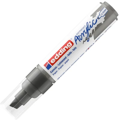 edding 5000 akril marker (filctoll), vágott végű, B (5-10 mm) - 926, antracite