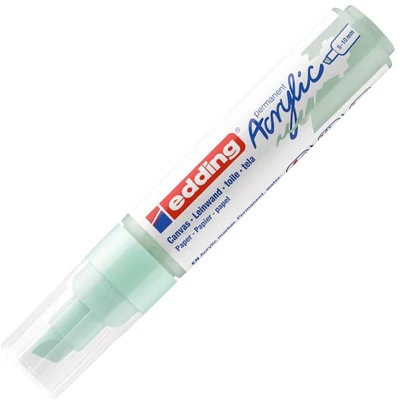 edding 5000 akril marker (filctoll), vágott végű, B (5-10 mm) - 928, mellow mint