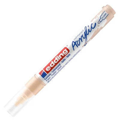 edding 5100 akril marker (filctoll), M (2-3 mm) - 255, warm beige