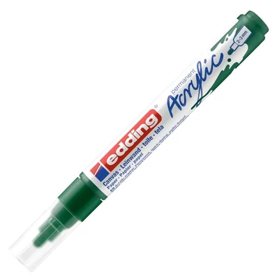 edding 5100 akril marker (filctoll), M (2-3 mm) - 904, moss green