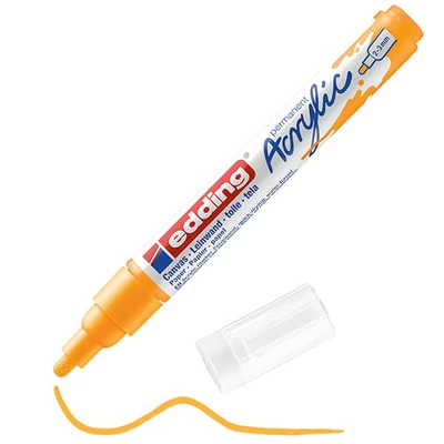 edding 5100 akril marker (filctoll), M (2-3 mm) - 906, sunny yellow