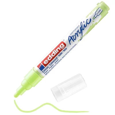 edding 5100 akril marker (filctoll), M (2-3 mm) - 917, pastel green