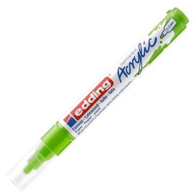 edding 5100 akril marker (filctoll), M (2-3 mm) - 927, yellow green