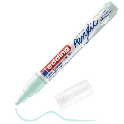 edding 5100 akril marker (filctoll), M (2-3 mm) - 928, mellow mint