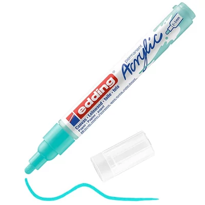edding 5100 akril marker (filctoll), M (2-3 mm) - 934, turquoise