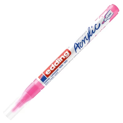 edding 5300 akril marker (filctoll), F (1-2 mm) - 069, neon pink