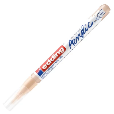 edding 5300 akril marker (filctoll), F (1-2 mm) - 255, warm beige