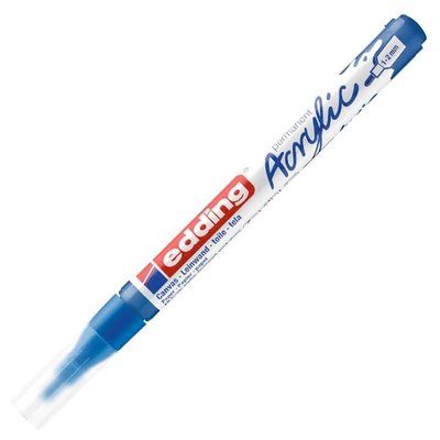 edding 5300 akril marker (filctoll), F (1-2 mm) - 903, gentian blue