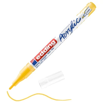 edding 5300 akril marker (filctoll), F (1-2 mm) - 905, traffic yellow