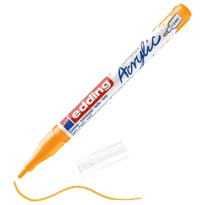 edding 5300 akril marker (filctoll), F (1-2 mm) - 906, sunny yellow