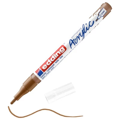edding 5300 akril marker (filctoll), F (1-2 mm) - 919, hazel