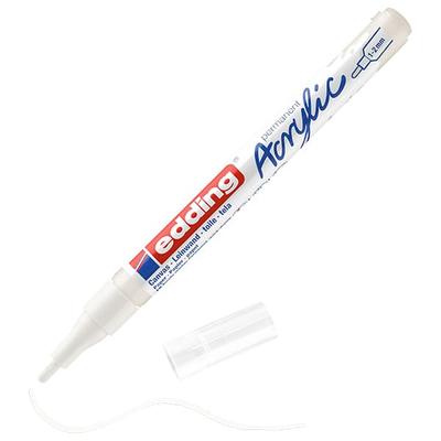 edding 5300 akril marker (filctoll), F (1-2 mm) - 922, traffic white