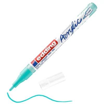 edding 5300 akril marker (filctoll), F (1-2 mm) - 934, turquoise