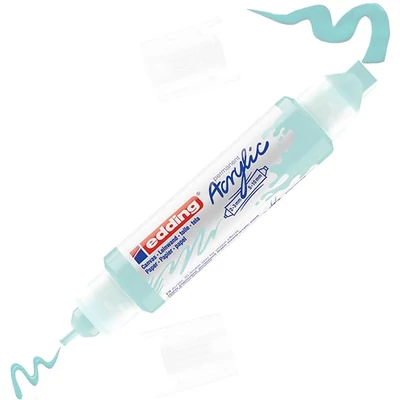edding 5400 3D Double liner kétvégű akril festőtoll - 916, pastel blue