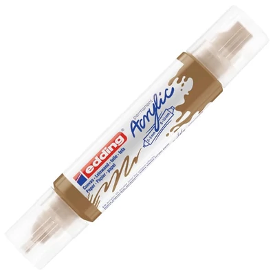 edding 5400 3D Double liner kétvégű akril festőtoll - 924, rich gold