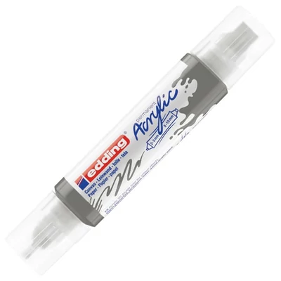 edding 5400 3D Double liner kétvégű akril festőtoll - 926, antracite