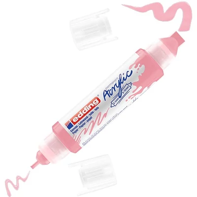 edding 5400 3D Double liner kétvégű akril festőtoll - 935, classy mauve
