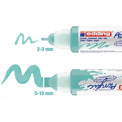 edding 5400 3D Double liner kétvégű akril festőtoll - különféle színekben