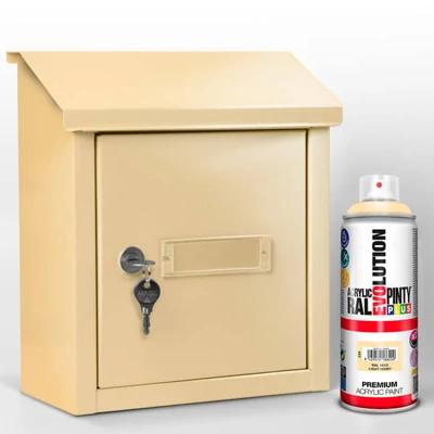 Akrilfesték spray, EVOLUTION fényes, 400 ml - RAL1015 light ivory