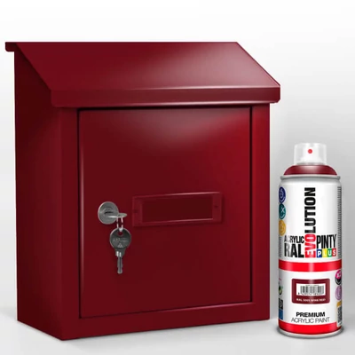 Akrilfesték spray, EVOLUTION fényes, 400 ml - RAL3005 wine red