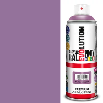 Akrilfesték spray, EVOLUTION fényes, 400 ml - RAL4001 red lilac