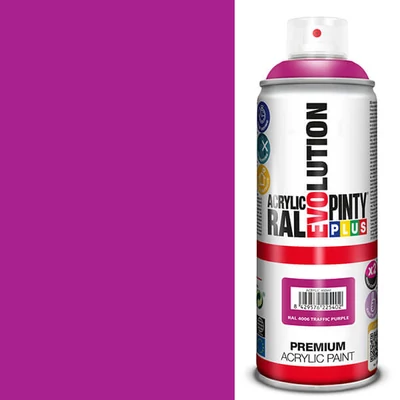 Akrilfesték spray, EVOLUTION fényes, 400 ml - RAL4006 traffic purple