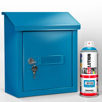 Akrilfesték spray, EVOLUTION fényes, 400 ml - RAL5012 light blue