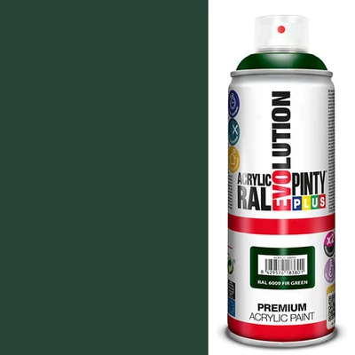 Akrilfesték spray, EVOLUTION fényes, 400 ml - RAL6009 fir green