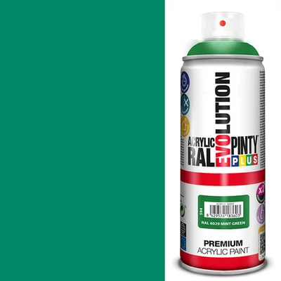 Akrilfesték spray, EVOLUTION fényes, 400 ml - RAL6029 mint green