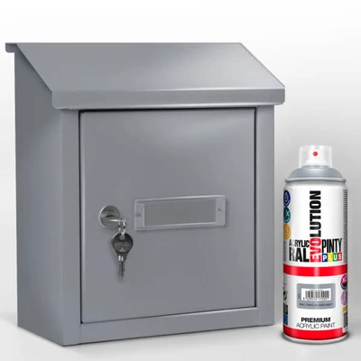 Akrilfesték spray, EVOLUTION fényes, 400 ml - RAL7001 silver grey