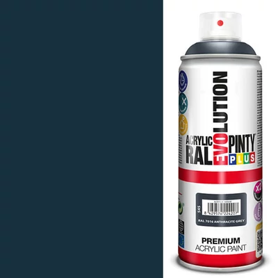 Akrilfesték spray, EVOLUTION fényes, 400 ml - RAL7016 anthracite grey