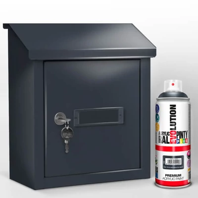 Akrilfesték spray, EVOLUTION fényes, 400 ml - RAL7016 anthracite grey