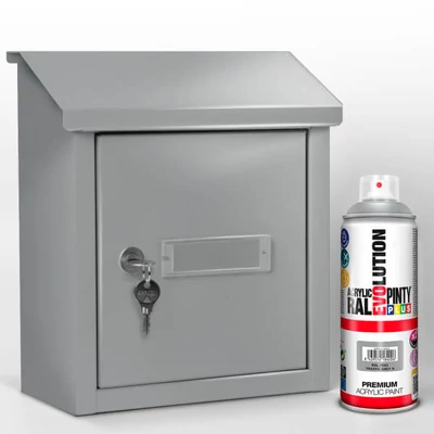 Akrilfesték spray, EVOLUTION fényes, 400 ml - RAL7042 traffic grey