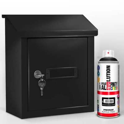 Akrilfesték spray, EVOLUTION matt, 400 ml - RAL9004 black