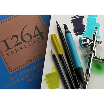 Fabriano 1264 Bristol rajztömb, 200 g - A3