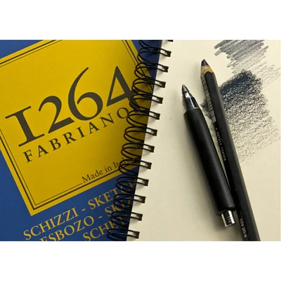 Fabriano 1264 rajz- és vázlattömb, 90 g - A4, felül spirálos