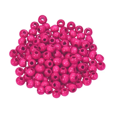 Fagyöngy, 4 mm, 150 db - 35, fényes pink