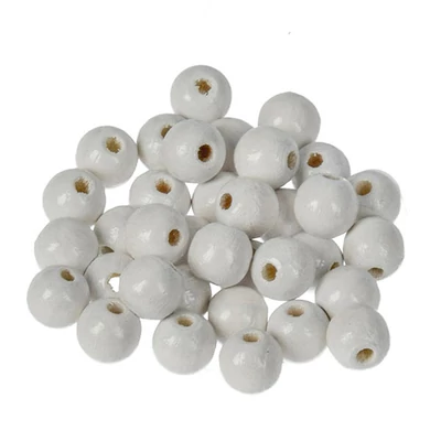 Fagyöngy, 8 mm, 80 db - 01, fehér