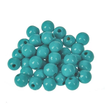 Fagyöngy, 8 mm, 80 db - 54, türkiz
